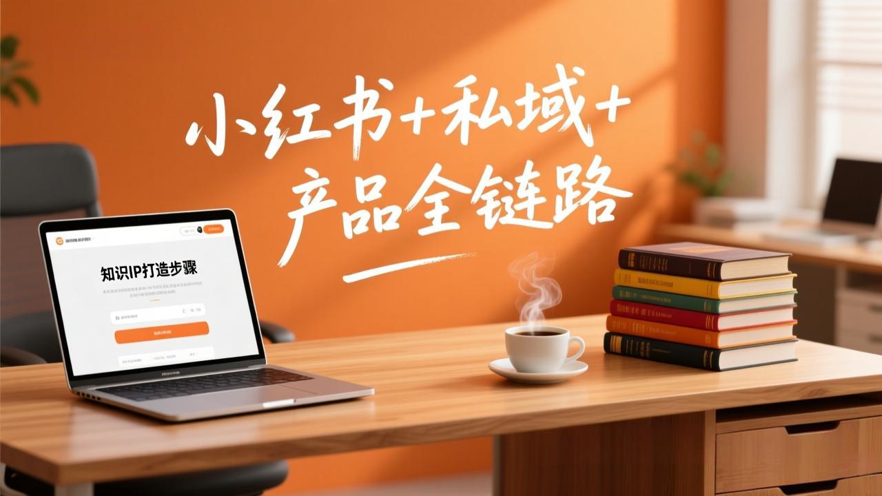 个人IP系统变现课2026，小红书+私域+产品全链路，手把手教你打造年入百万的知识IP-俊哥