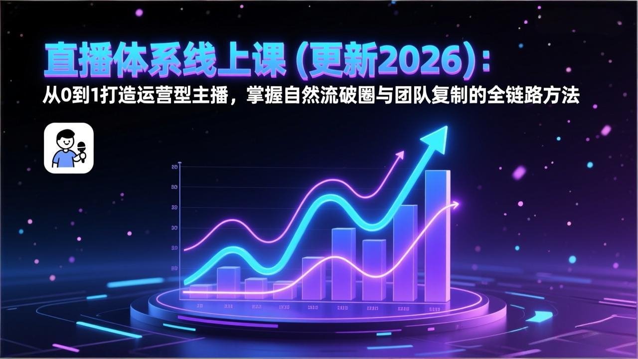 直播体系线上课(更新2月-俊哥