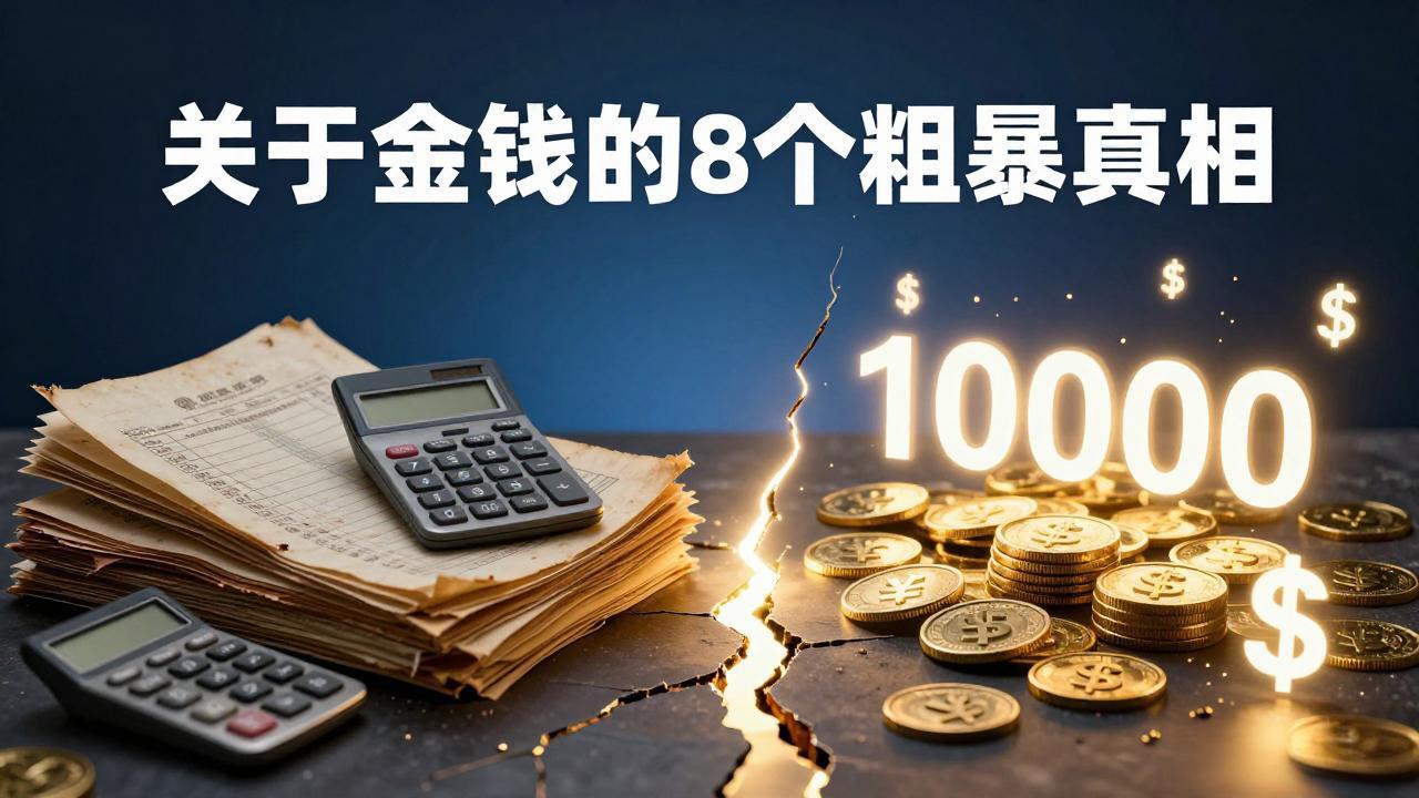 付费文章：关于金钱的 8 个粗暴真相，彻底重塑你的赚钱思维与财富认知-俊哥