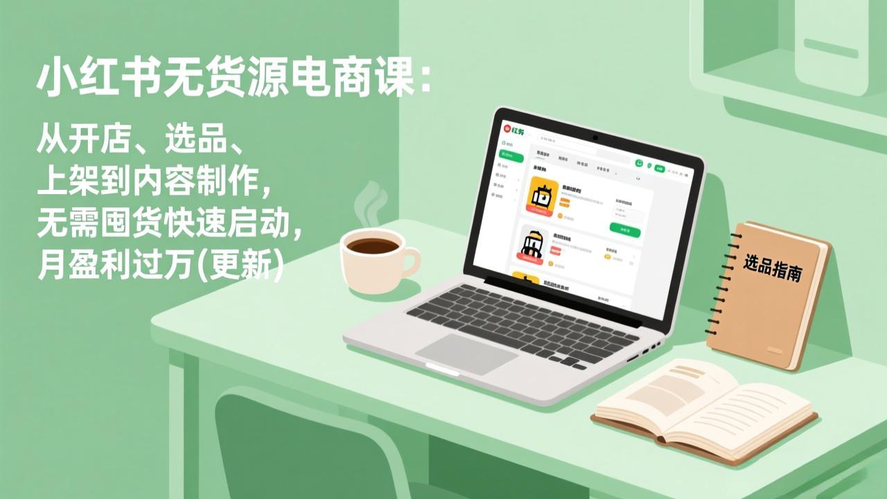 小红书无货源电商课(4月20更新-俊哥