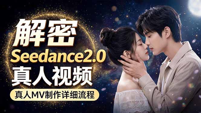 Seedance 2.0电影级真人 MV全流程拆解：提示词、运镜、粒子特效，手把手实操-俊哥