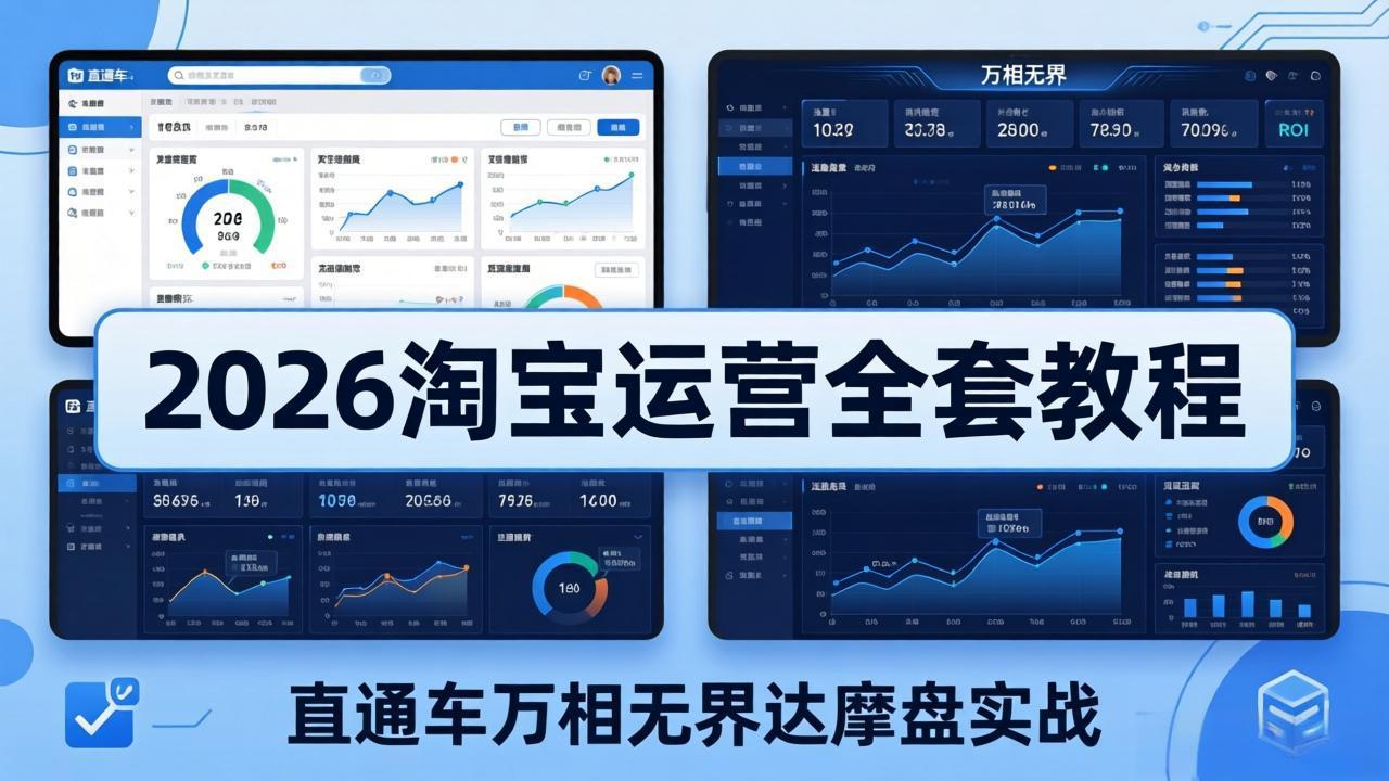 2026淘宝运营全套教程(更新5月3日-俊哥