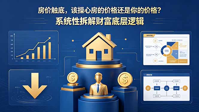 付费文章:房价触底,该操心房的价格还是你的价格?系统性拆解财富底层逻辑-俊哥